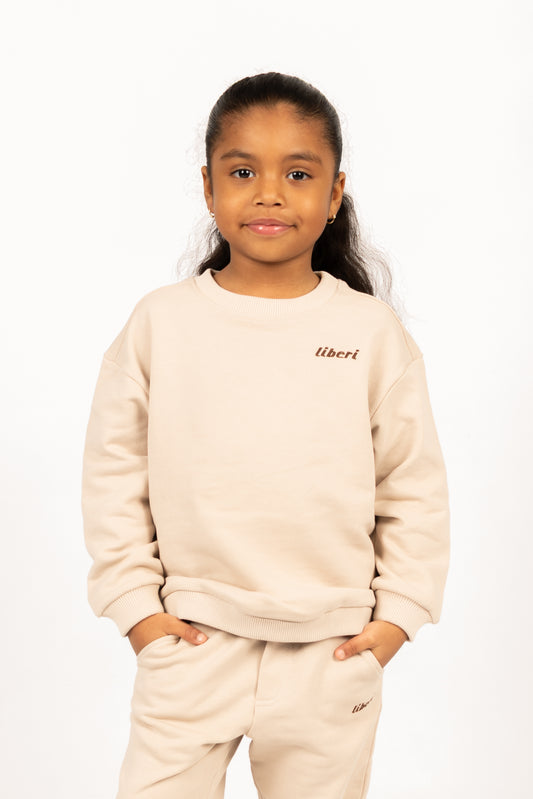 LIBERI Sweatshirt -  beige