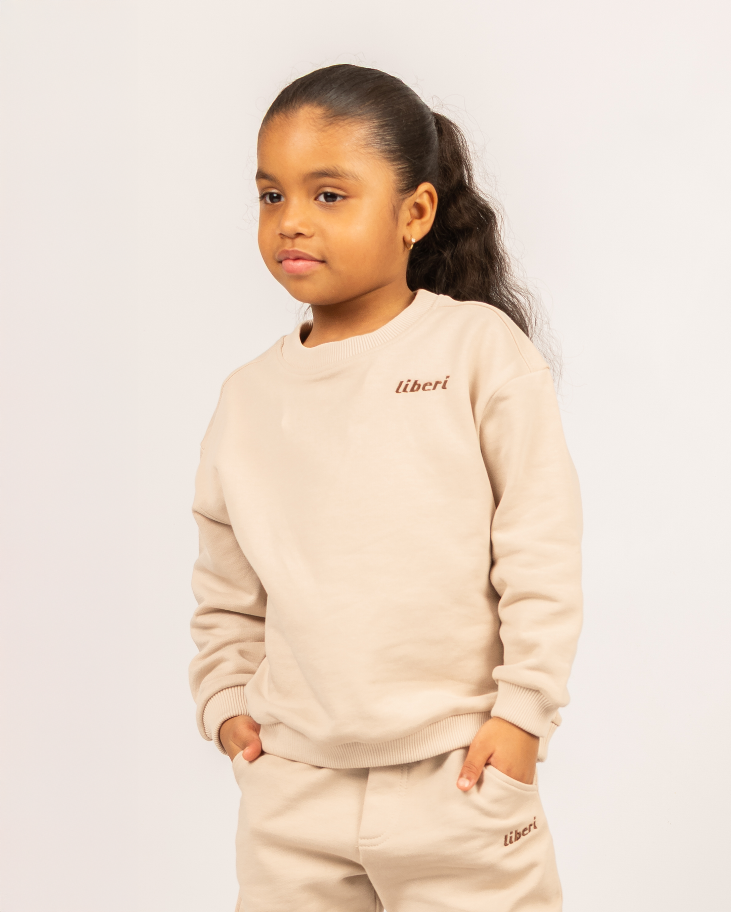 LIBERI Sweatshirt -  beige